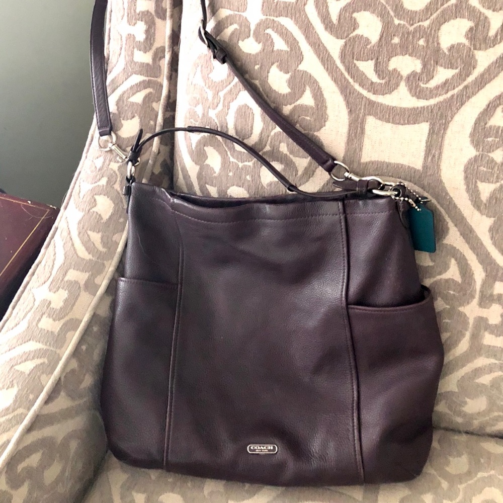 Coach Crossbody. Color: Eggplant